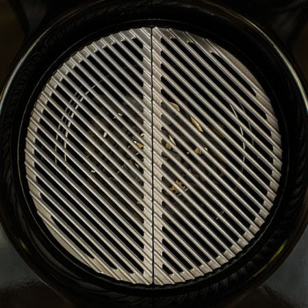 Everdure 4K Outdoor Ofen mit elektrischem Anzünder – Premium Holzkohle Kamado Grill | Farbe: graphit