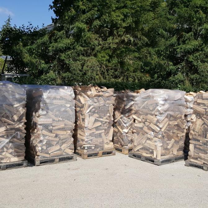 Rabaud Palettiermaschine Scheitholz