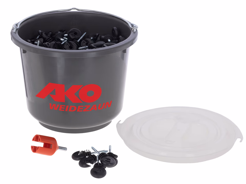 250x Ringisolator inkl. Einschrauber, im Jumboeimer