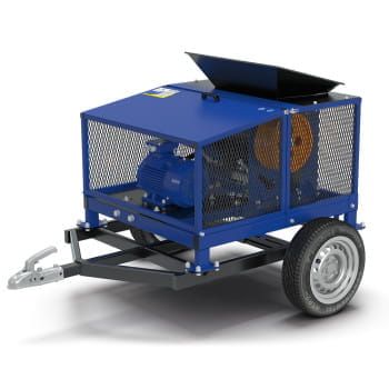 Anhänger Backenbrecher B450 - Elektromotor 400V / 11kW