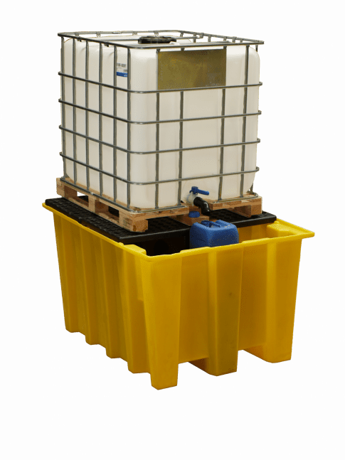 EMP 1 IBC Auffangwanne – 1200 L - schräge Ebene | unterfahrbar