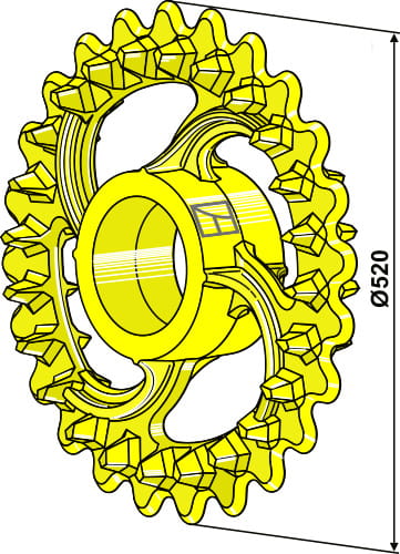 BL30244 Crosskillring Ø520 mm - passend zu Väderstad 101112