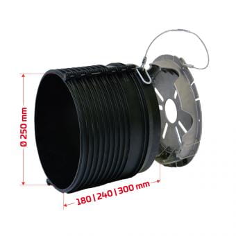 Walterscheid Protective Pot RIG Black Premium - 187x250mm