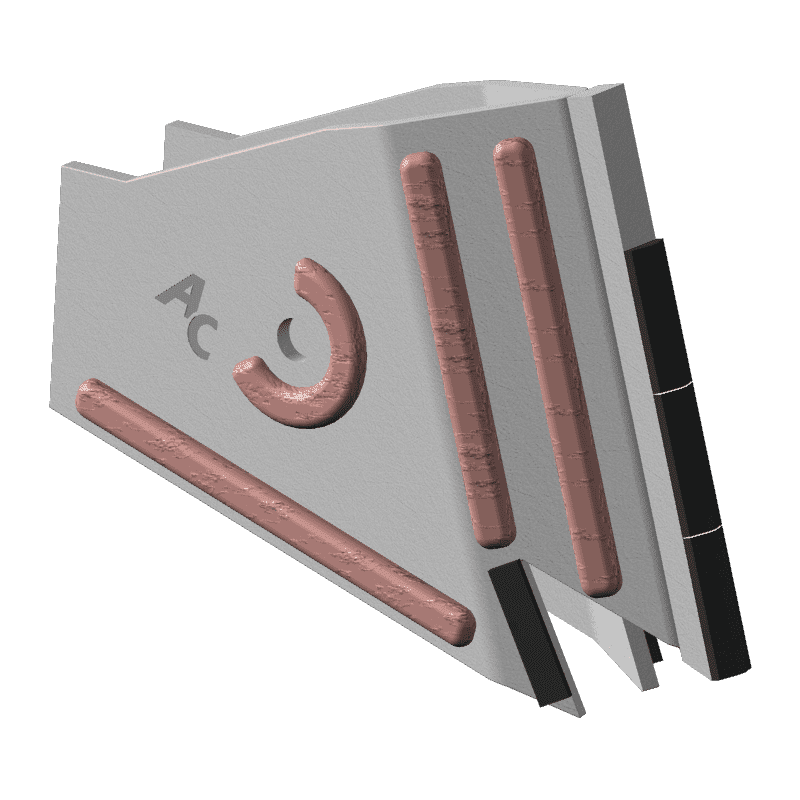 BL41401 TIEFENLOCKERERMEIßEL passend für ACTISOL 19300007 - 246*180*57