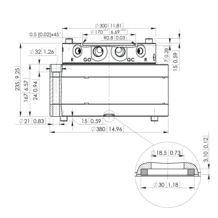 Baltrotors power rotator 150kN