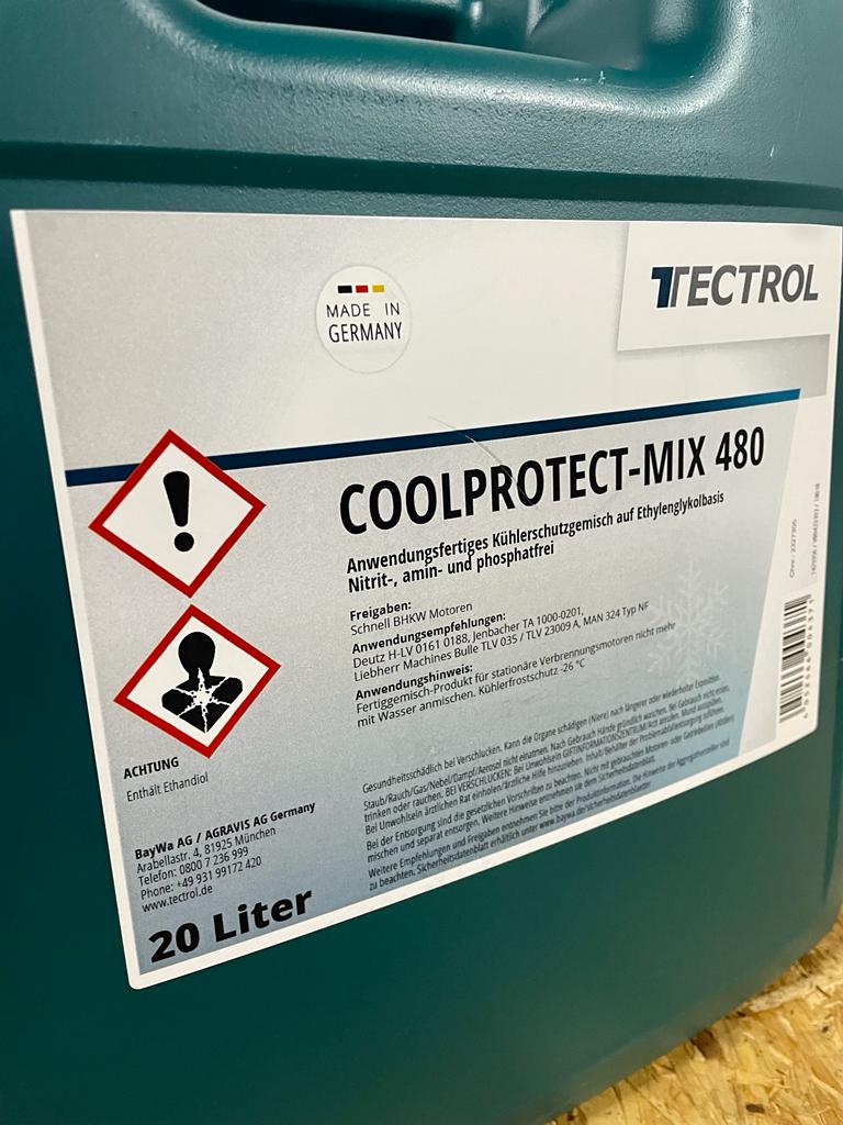 S002647 Kühlerfrostschutz Tectrol Coolprotect Mix 480 - 20l