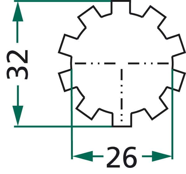 Mitnehmerscheibe 330