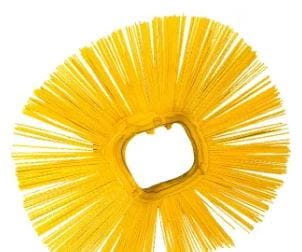 BL20834 Bürstenring, Zickzack, vollständig aus Kunststoff