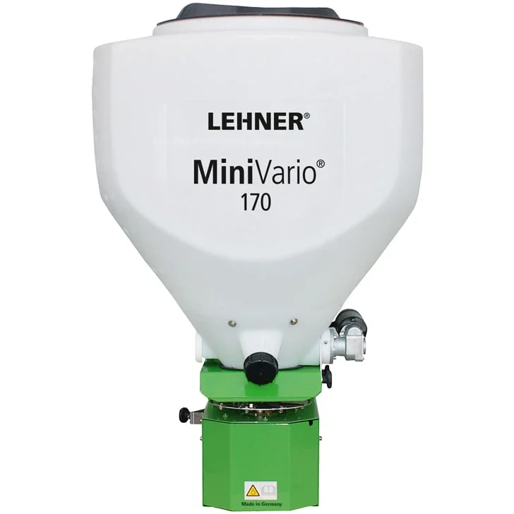 LEHNER MiniVario® 170 Allround-Streuer – 12V Granulatstreuer für Weinbau & Sonderkulturen bis 6 m