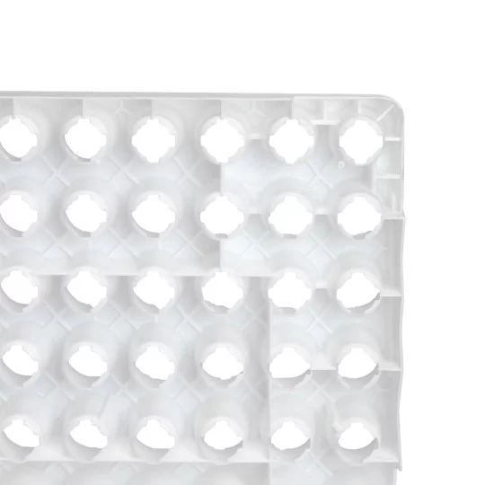 SPID Steckplatte 240 flache Zellen Euroformat 60x40 – professionelle flache Anzuchtplatte aus UV-beständigem Kunststoff für Gemüse, Kräuter & Veredelungspflanzen