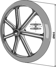 BL2988 Packerscheibe Ø900