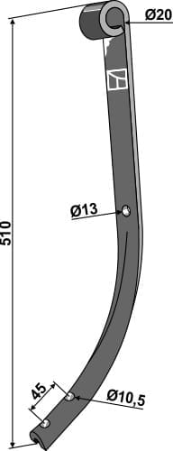 ET32590 Schleppzinken - passend zu Kverneland KW111099066