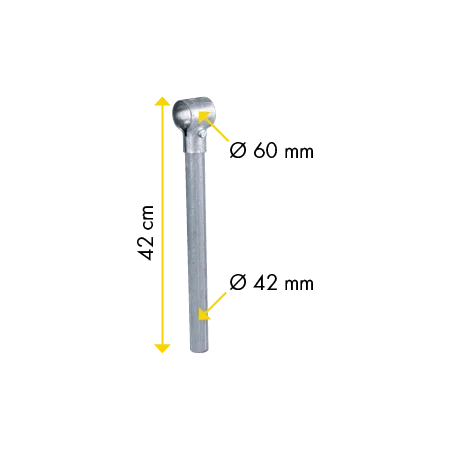 Patura center support for feeding racks