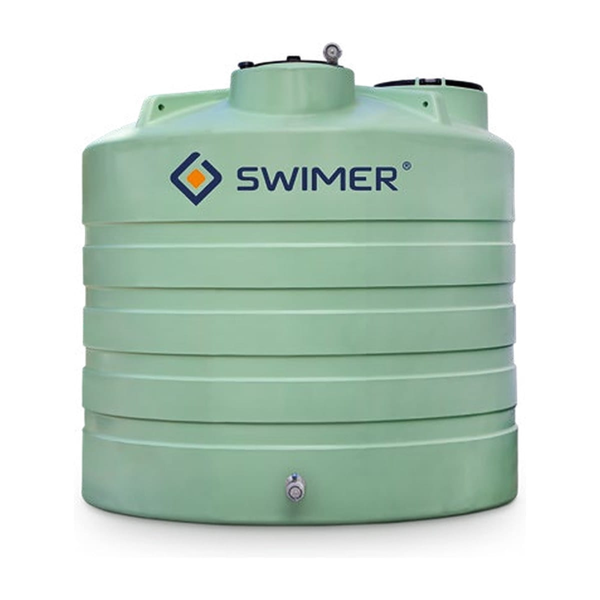 Wassertank, Speichertank, Grün, Ringschnitt, Swimer