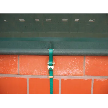 Patura tensioning set for windbreak nets