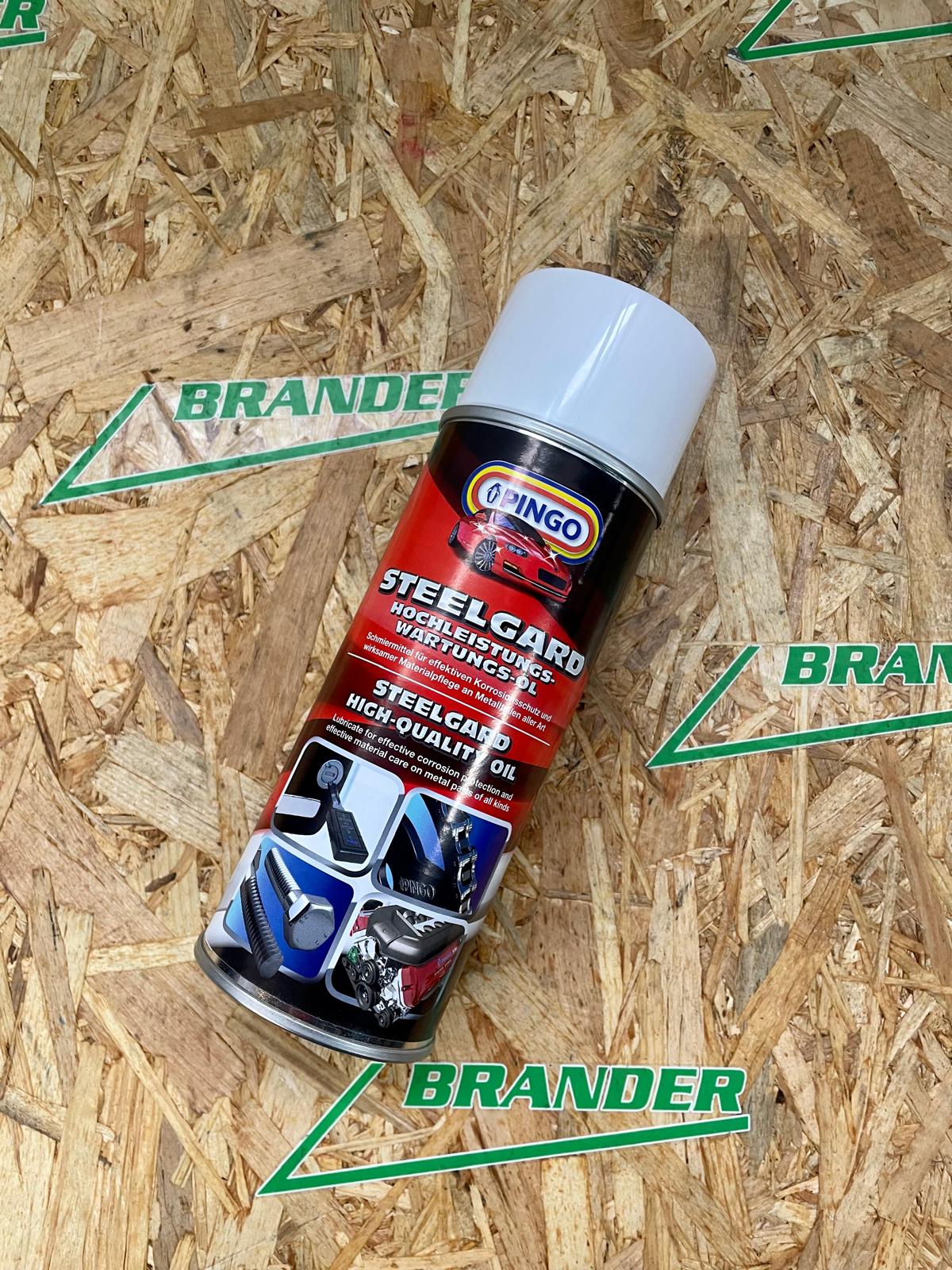 PINGO Steelgard High-Performance Maintenance Oil 400 ml | Lubrication, Care & Protection | With Oil Approvals