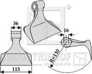 BL4028 Hammerschlegel für Nobili