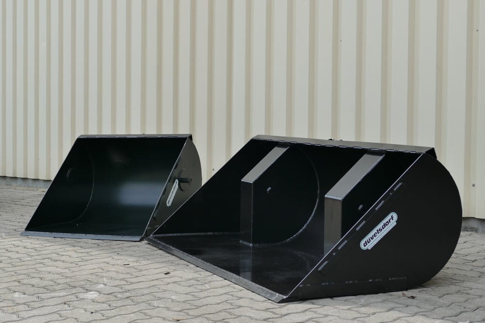 Düvelsdorf Erdschaufel mit Klinkung Aufnahme