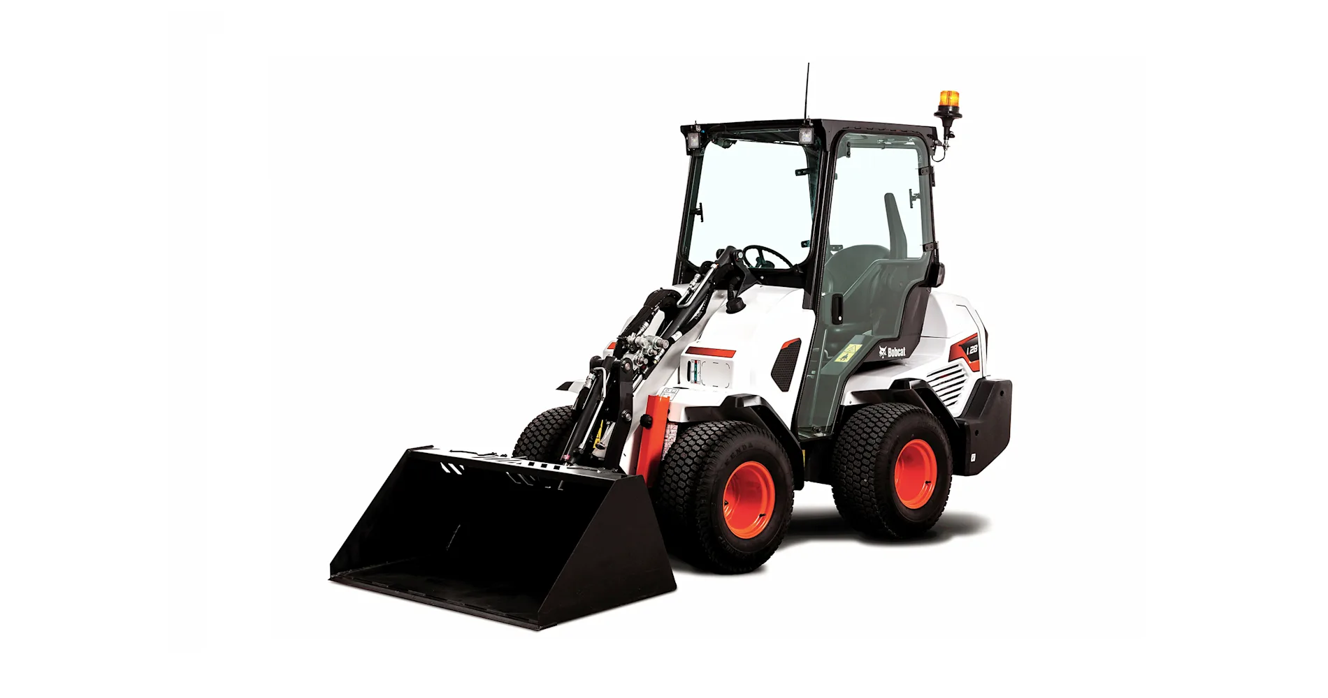 Bobcat Knicklader L28 – Kompakter Hochleistungsknicklader mit 1109 kg Kipplast & 2,7 m Hubhöhe