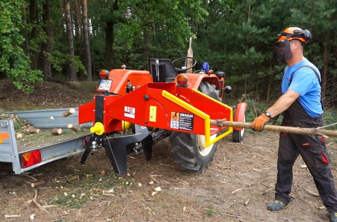 Remet CNC Wood Chipper R80 – PTO | Roller Chipper up to 8 cm