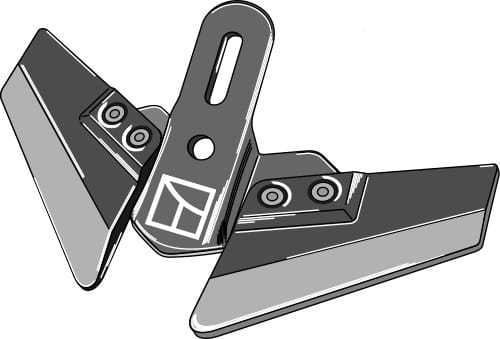 BL2345 Flügelschar - passend zu Köckerling / Rau