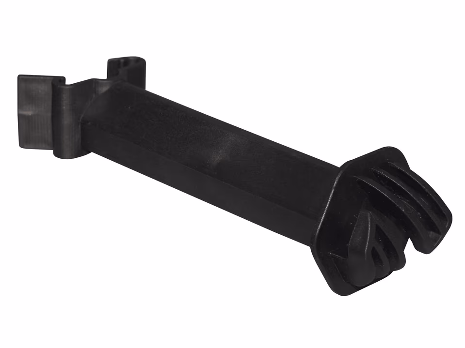 25x T-Pfahl Abstandsisolator schwarz