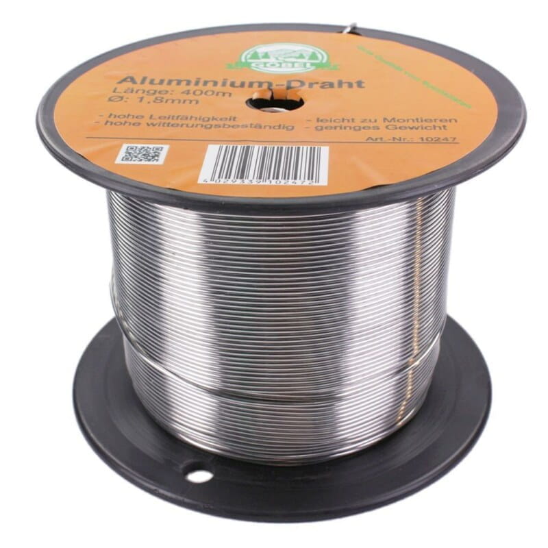 10247 Aludraht Weidezaun - 1,8mm, 400m