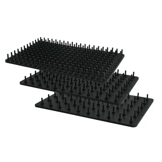 Auspflanzplatte für SPID Alveolenplatten Euro-Format 60x40 | Verbundplatte mit austauschbaren PE-Stiften
