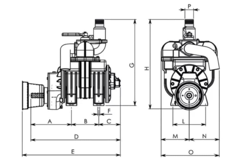 Kompressor Battioni Paggani MEC1000M