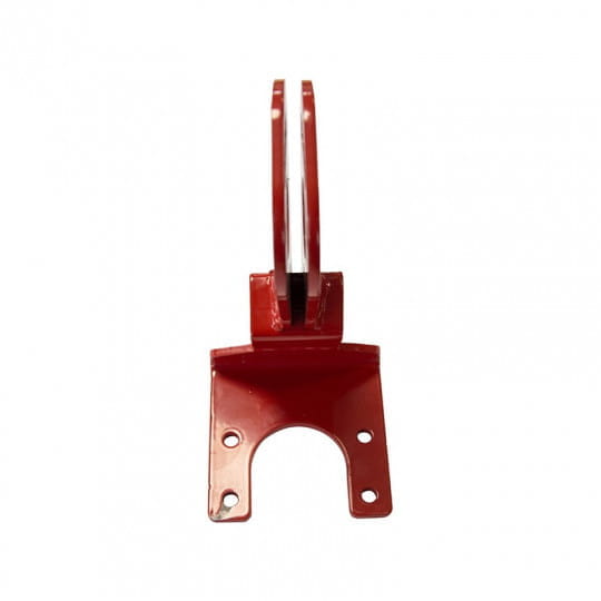 Adapter for steel handle for rotary hoe