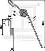 BL29173 Striegelzinken - hinten