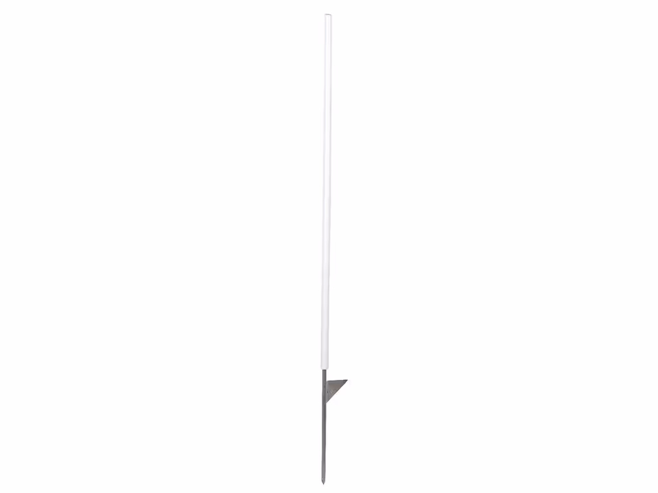 10x Kunststoffpfahl 108cm incl. mit Fußtritt