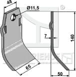 BL4166 Klinge für Spragelse