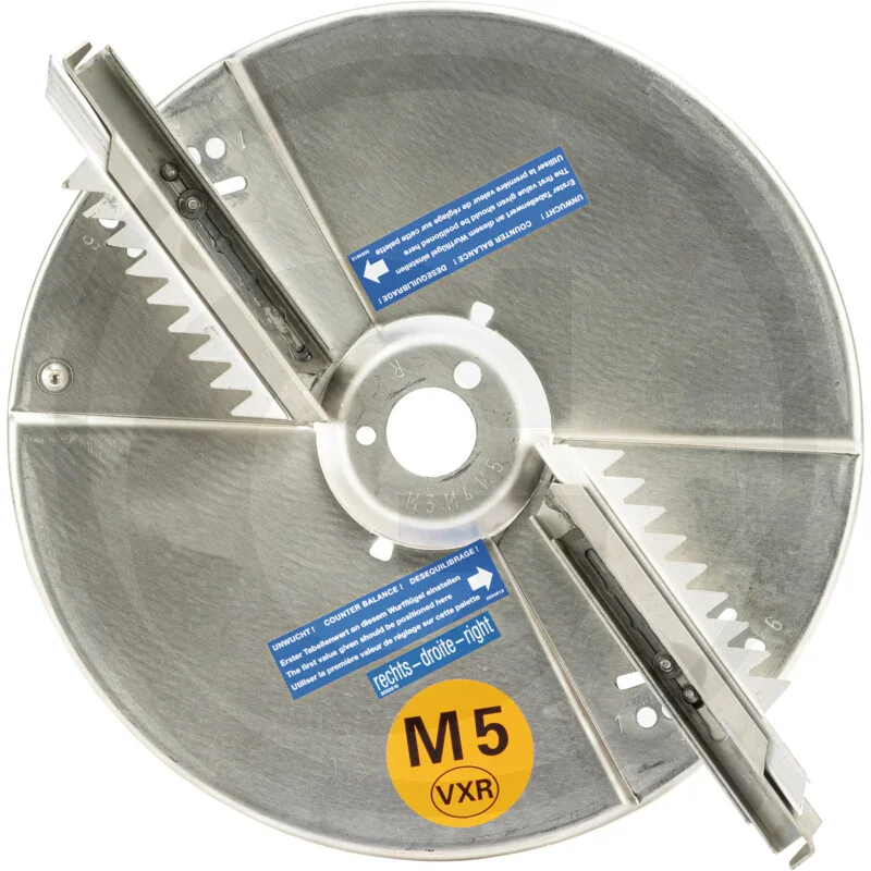Rauch throwing disc complete right M5 - VXR - MDS 1121, 1131, Alpha 1101