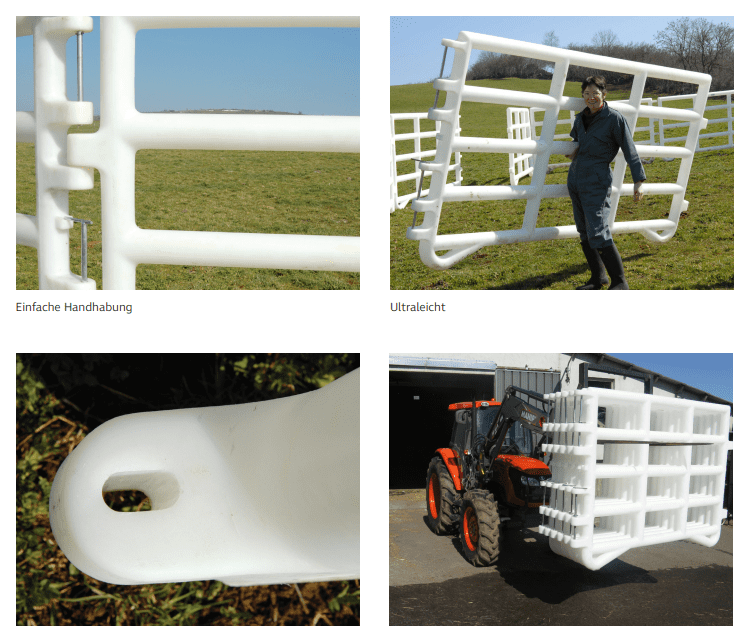 DuraCorral mobile fence for cattle herding