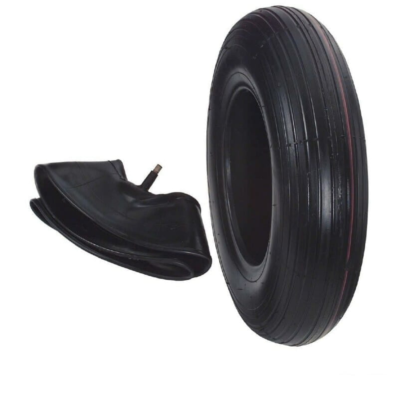 70408 Ersatz-Reifen »4.80/4.00-8« im Komplettset für Schubkarre