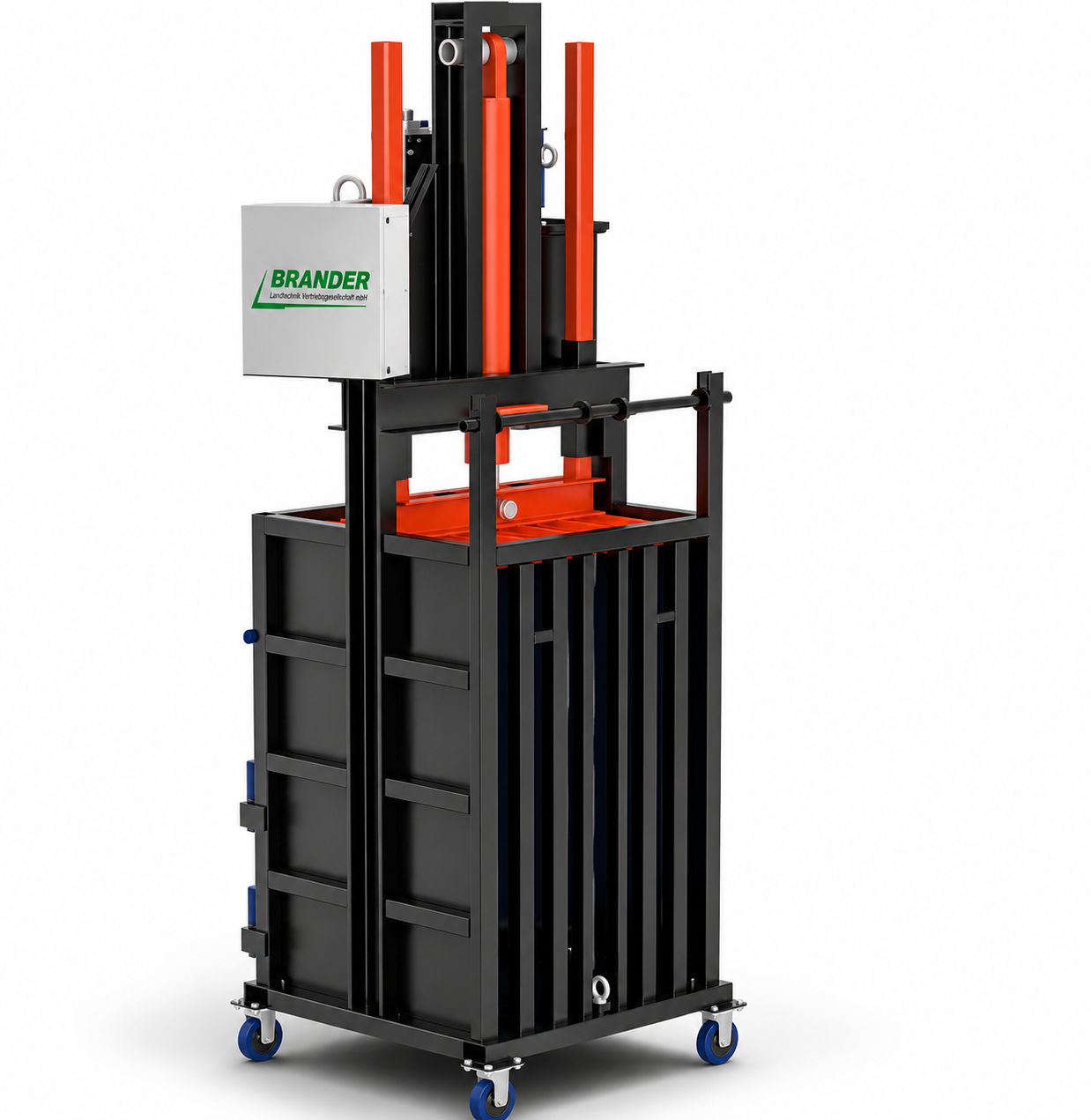 Waste paper press / cardboard press / film press 5 tons - 400V / 1.1kW