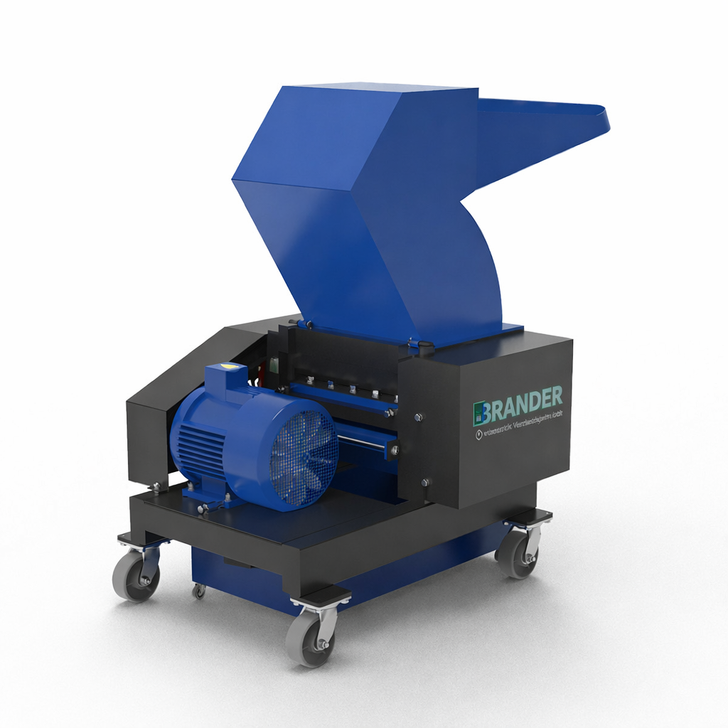 Plastic shredder / plastic crusher - 400V / 7.5kW