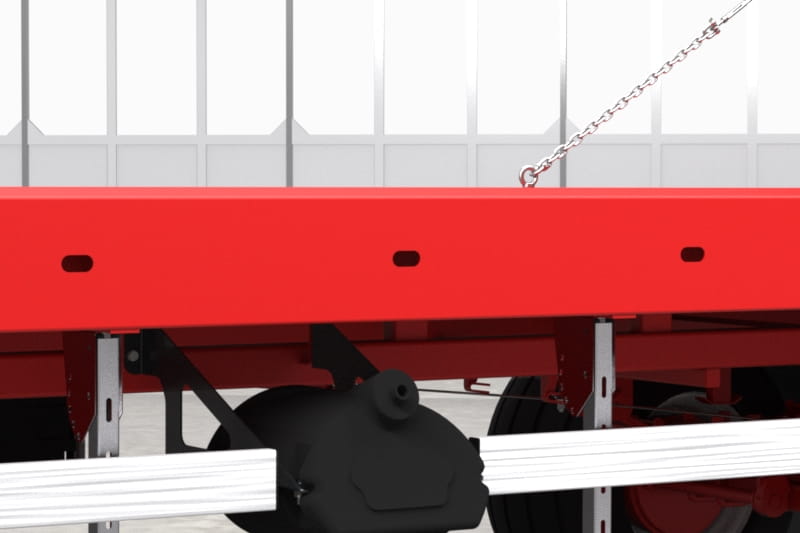 Metalfach Ballenanhänger 2-Achsig – 26 Ballen | 10.000–11.600 kg zGG | Plattformanhänger