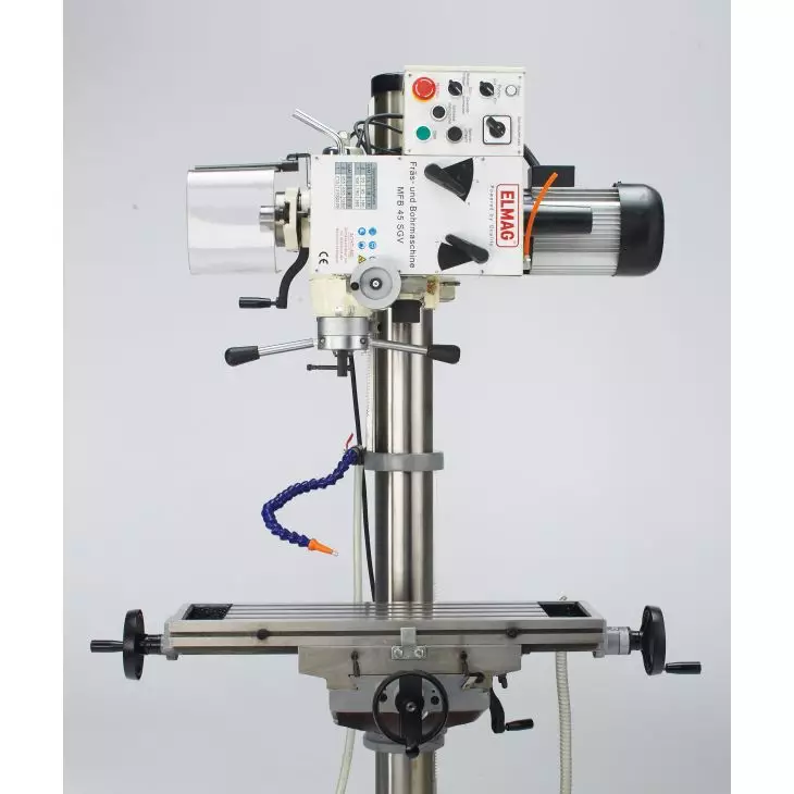 ELMAG Milling and Drilling Machine 45 mm – Precision & Performance | 12 Speeds