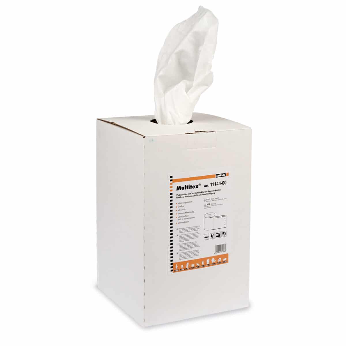 11144-00 ZetPutz® ZVG Reinigungstuchrolle im Spenderkarton - 40x38cm