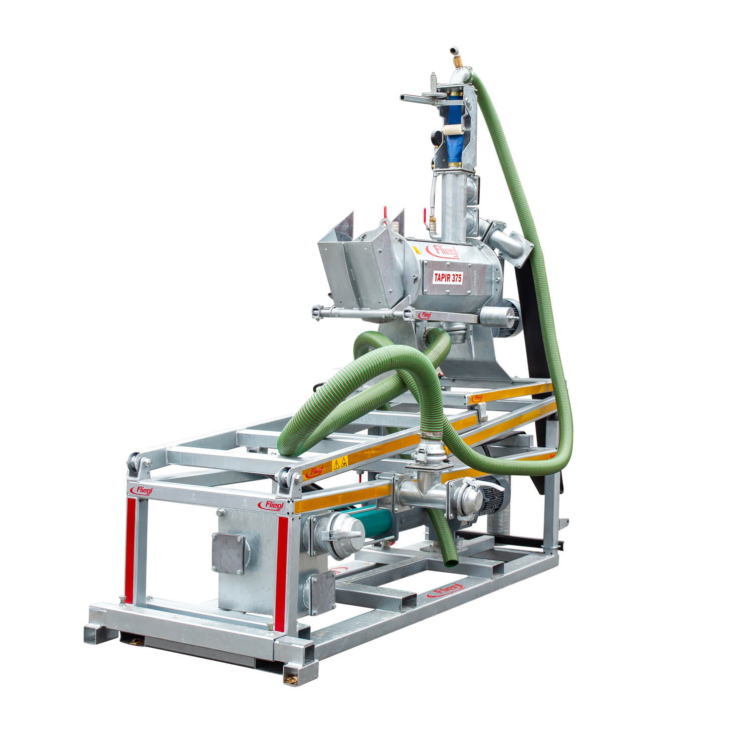 Fliegl teleskopierbarer Gülleseparator mit Exzenterschneckenpumpe – 40 m³/h