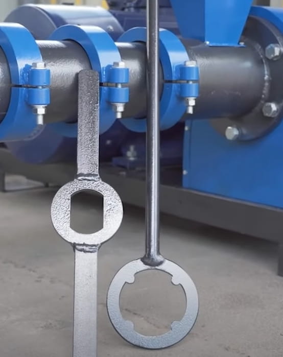 Getreideextruder 600kg/h - Anschluss 400V / 55kW