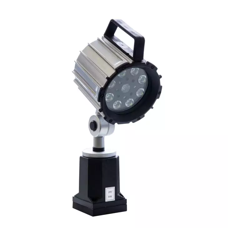 ELMAG LED work light with magnetic base | 9 W | 230 V | IP65 | Workshop lamp