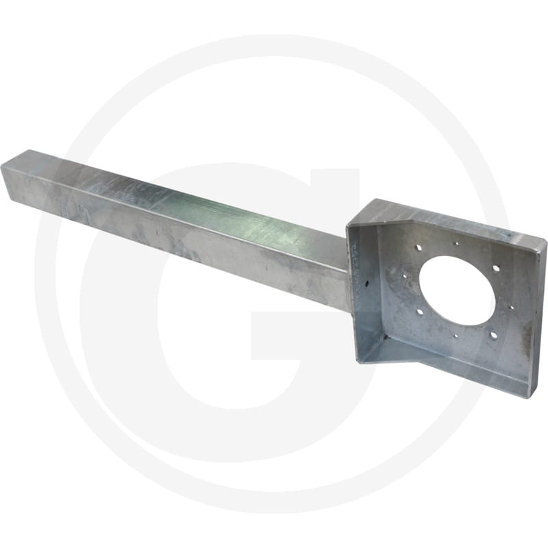 Halterung V2A mit Stützrohr -  6", 150