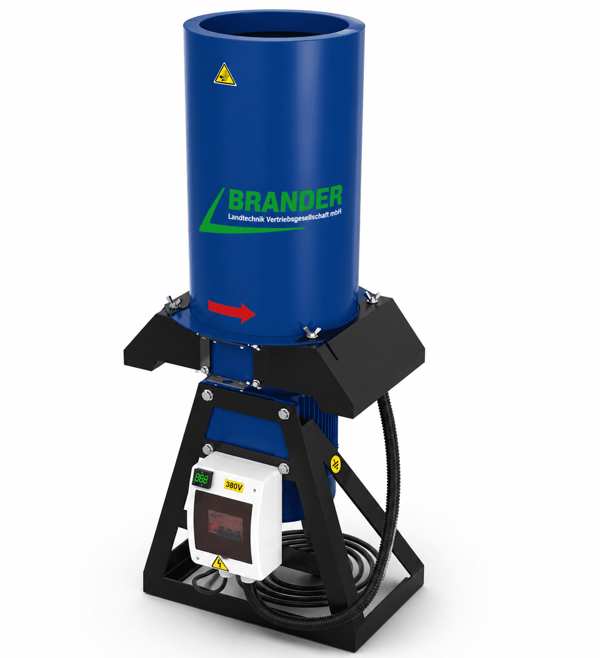 Universal Heuhäcksler & Laubhäcksler 400V – Stroh Zerkleinerer bis 150 kg/h