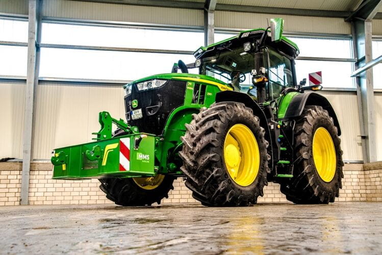 Bressel und Lade Frontgewicht mit Fanghaken