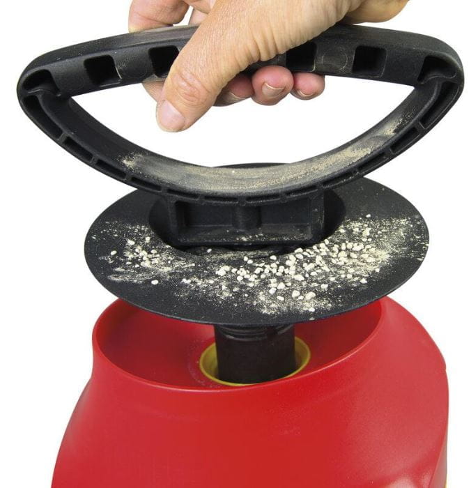 MESTO 3270TP 10L pressure sprayer with transport trolley for disinfection against foot-and-mouth disease