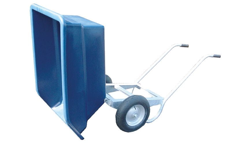 DLTJ Duraplas Schubkarre 300L - Rückenschonend