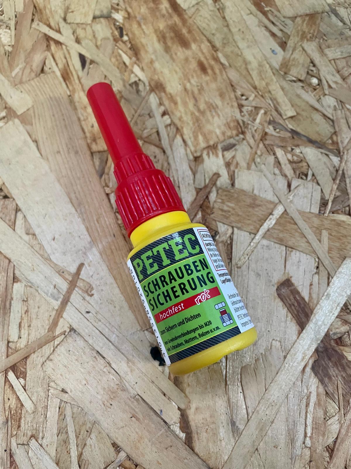 BL23194 PETEC Schraubensicherung hochfest rot